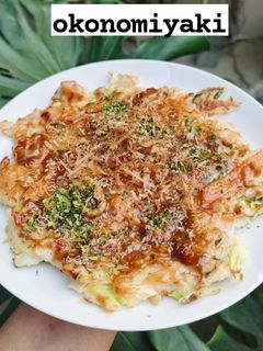 รูปของ พิซซ่าญี่ปุ่น ซอสโฮมเมด (Okonomiyaki)
