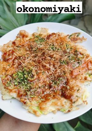 รูปของ พิซซ่าญี่ปุ่น ซอสโฮมเมด (Okonomiyaki)