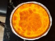 Una foto de pay de queso philadelphia keto