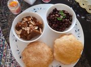 A picture of suji namak are