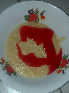 A picture of Vermicelli custard #Indiandishcontest.