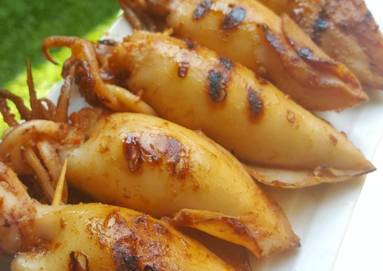 Cumi Bakar Montok Bulbul