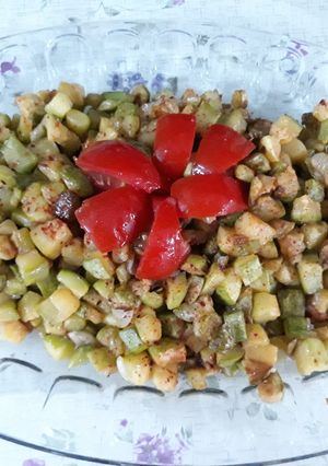 صورة لوصفة مفركة كوسا