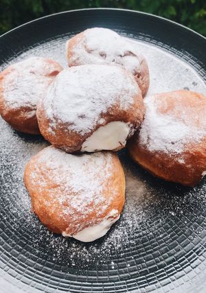 Foto resep Bomboloni with Vanilla Cremme