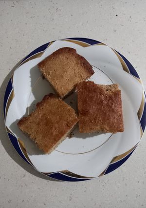 عکسی از دستور کیک دارچین