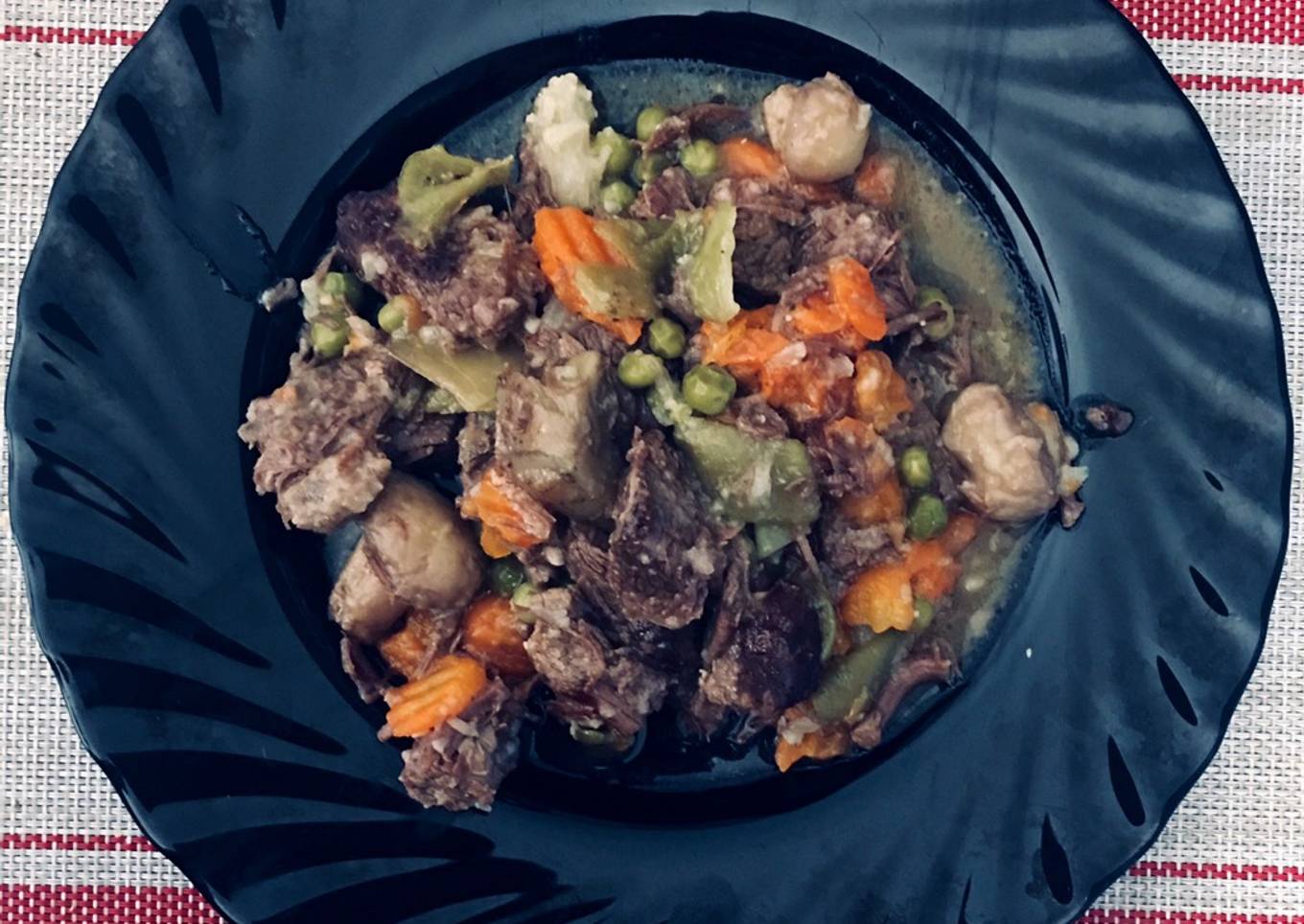 Ternera con menestra en olla Gm G