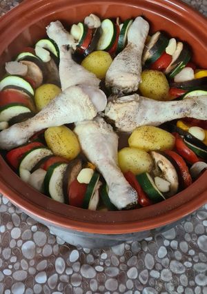 Une photo de Tajine de poulet