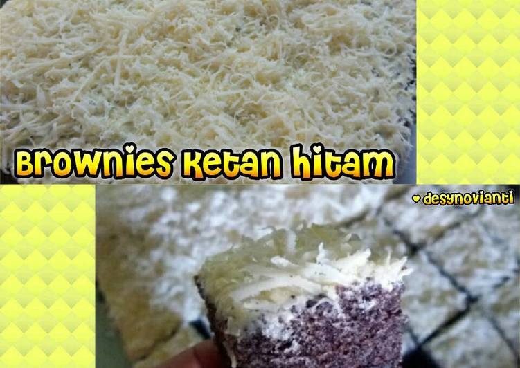 Recipe of Speedy Brownies Ketan Hitam