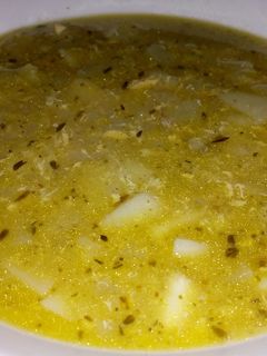 Una foto de Sopa papa batata ñame