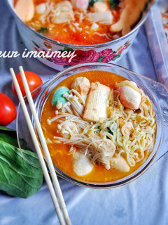 Foto resep Suki Steamboat mie kuah tomyam
