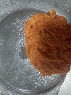 Una foto de Hamburguesas de porotos aduki veganas
