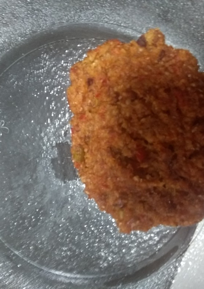 Una foto de Hamburguesas de porotos aduki veganas