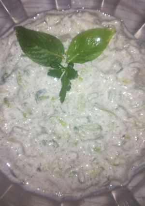 عکسی از دستور ماست خیار شیرازی❤️