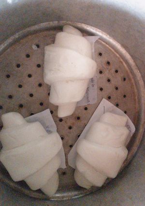 Hình của món Bánh bao chay không nhân.