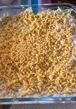 Mimóza saláta 👩🏻‍🍳 recept fotója
