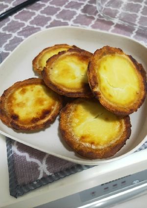 A picture of [Baby Food] 023: Sweet Potato Egg Tarts.