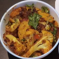 A picture of Aaloo Gobi Fry.