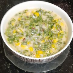 Corn, capsicum & spring onions medley A picture of Corn, capsicum & spring onions medley.