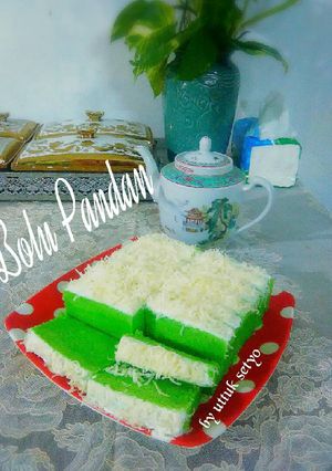 Foto resep Bolu pandan kukus
