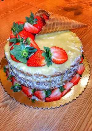 Túrótorta recept fotója