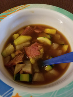 A picture of Ham & Turnip stew.