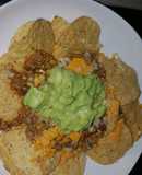 Nachos con carne molida