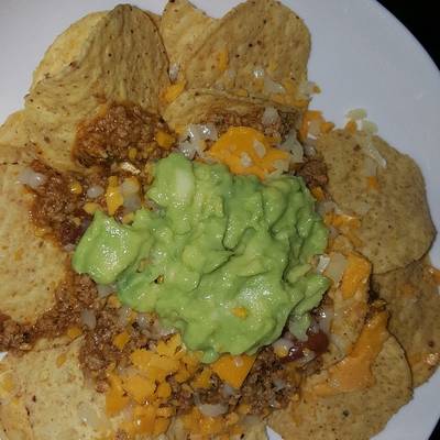 Nachos con carne molida Receta de Luz Cocina a Mi estilo- Cookpad