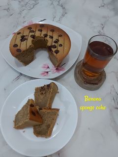 Foto resep Banana sponge cake