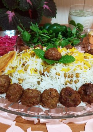 عکسی از دستور ماش پلو