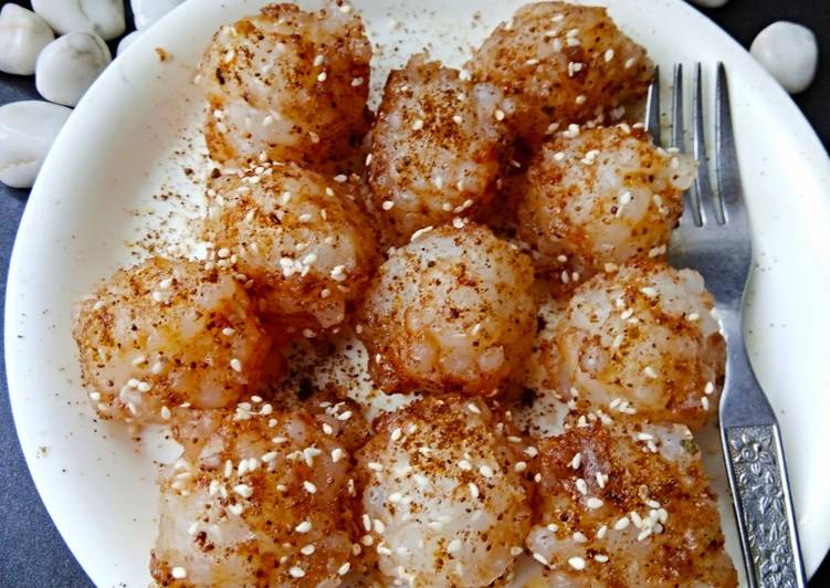 Recipe of Super Quick Homemade Sabudana Spicy Balls