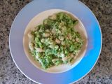 Brócoli con judías blancas