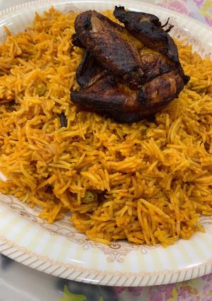 صورة لوصفة كبسة دجاج