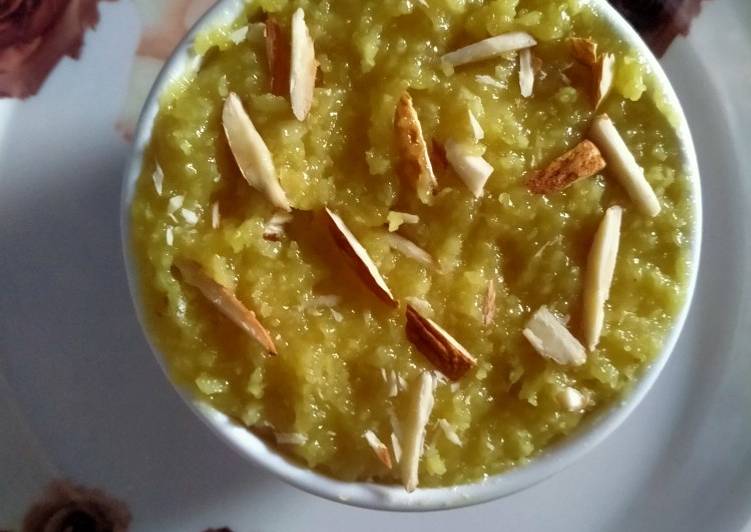 Easiest Way to Make Badam Halwa