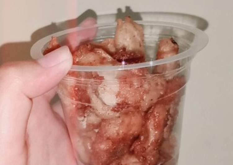 Chicken Popcorn Ala Twitter