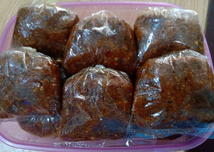 Bumbu pecel home made ?
