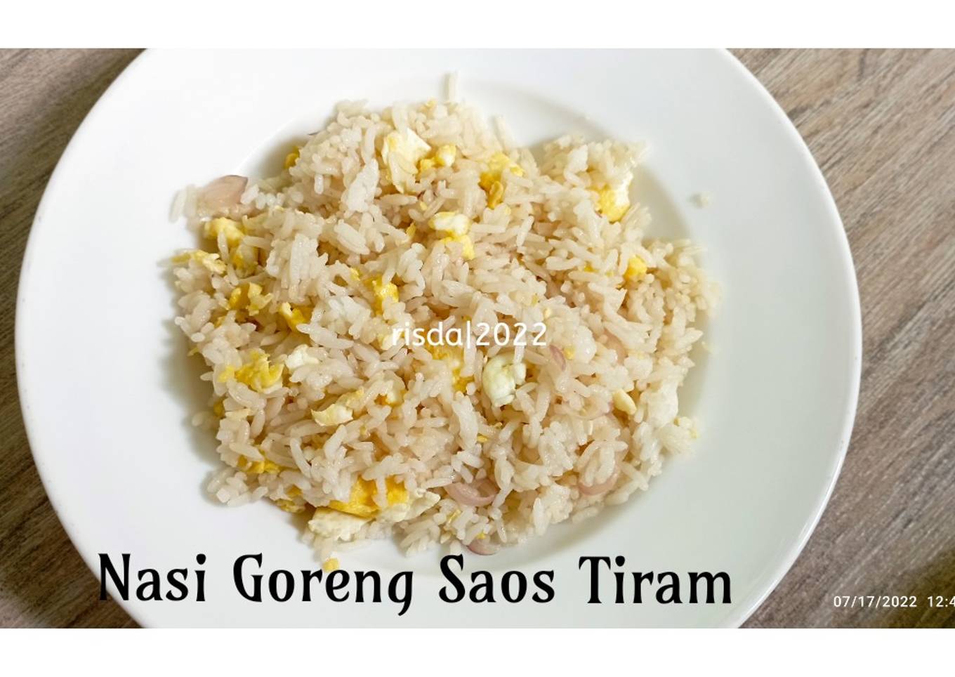 Nasi Goreng Saos Tiram
