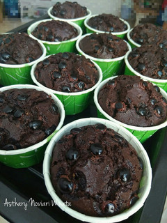 Foto resep Chocolate Custard Muffin