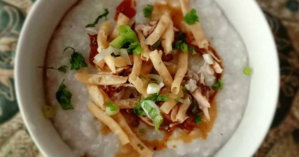 Resep Bubur Ayam Daun Salam Rice Cooker oleh Maya Siswadi ...