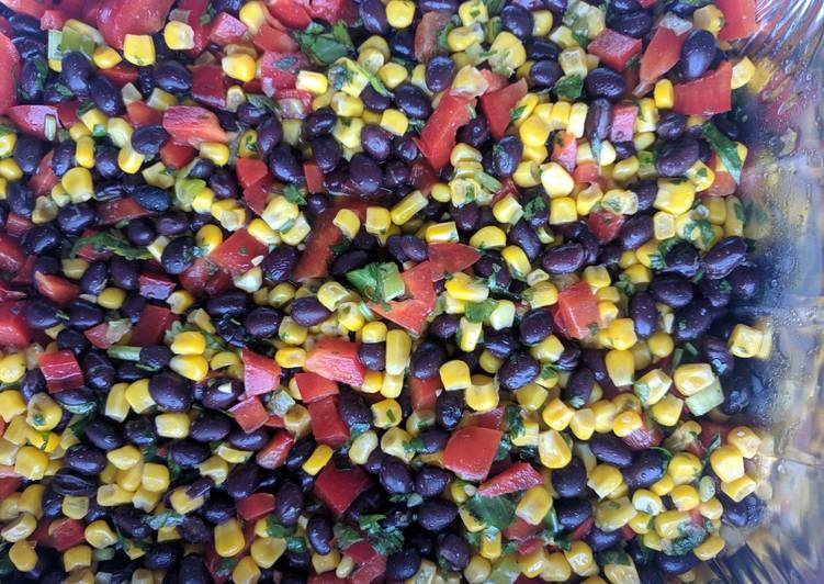 Easiest Way to Prepare Favorite Avovado black bean salad