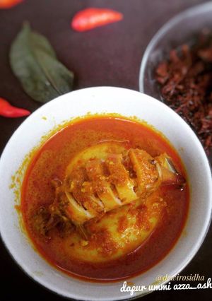 Foto resep Gulai Cumi isi Tahu Telur