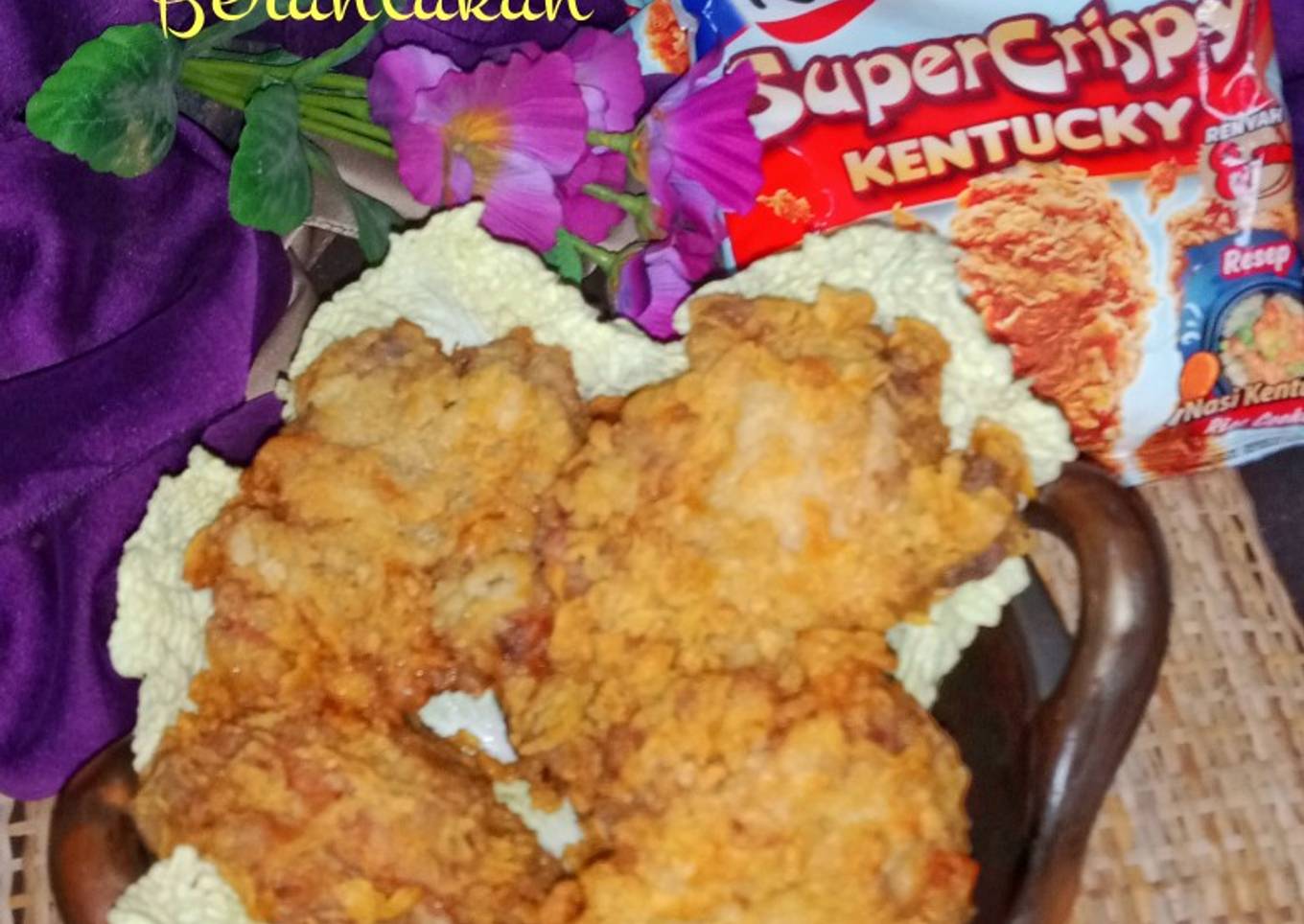 Ayam Berantakan crispy