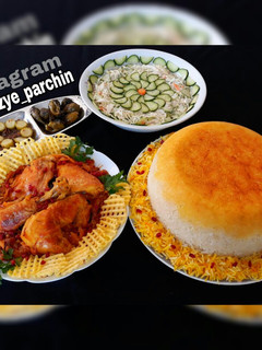 عکسی از دستور مرغ زرشکی 🌸