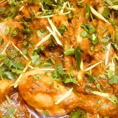 A picture of Chicken karahi.
