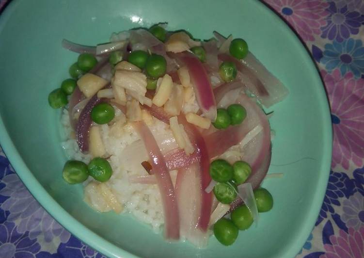 Recipe of Favorite Scallop Soup with Rice