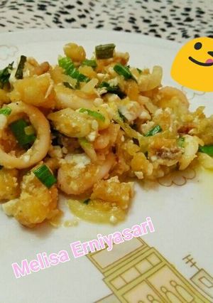 Foto resep Cumi telur asin