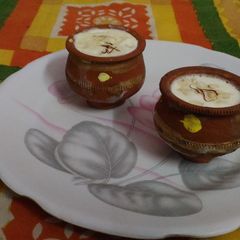 A picture of Matka kulfi.