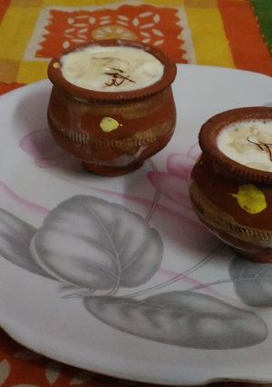 A picture of Matka kulfi.