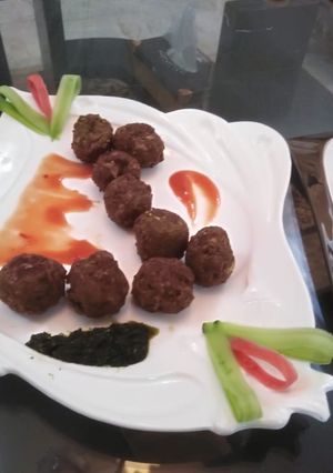 A picture of Bajre ke Aatay ki kabab.