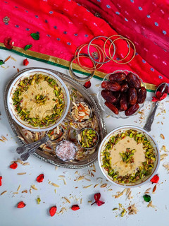 A picture of Vermicelli Pudding (Sheer khurma).