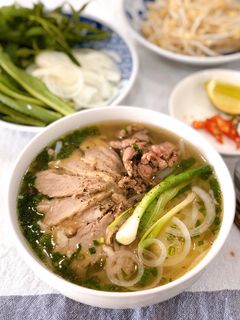 Hình của món Phở bò.